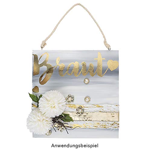ideen-mit-herz-metallic-b-geltransfers-braut-team-braut-jga-hochzeit-gold-din-a4 image 4
