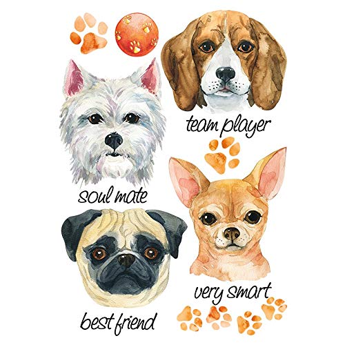 ideen-mit-herz-color-b-geltransfer-din-a4-hunde-1-b-gelmotiv-f-r-textilien image 1
