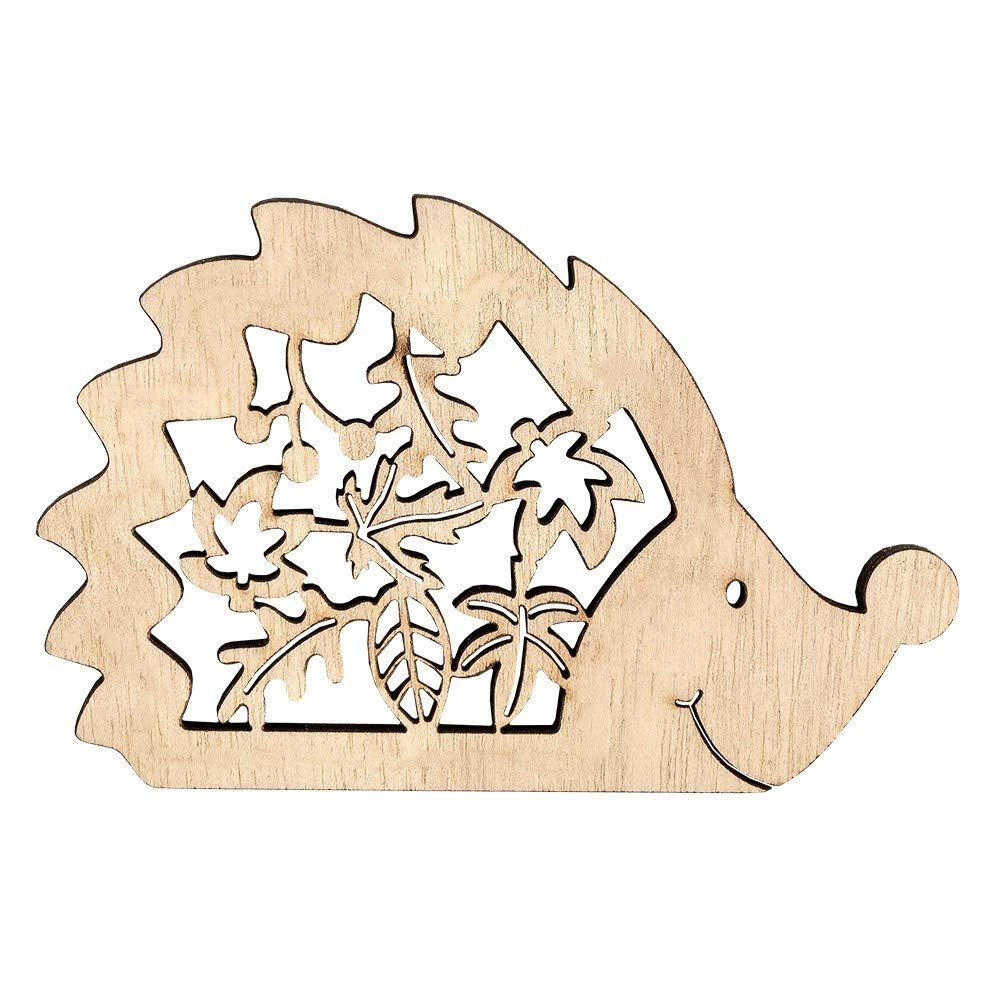 ideen-mit-herz-deko-igel-aus-holz-3-st-ck-10-x-6-5-cm-3-mm-stark-mit-gelaserten- image 3