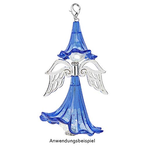 ideen-mit-herz-bl-tenkelche-f-r-perlenengel-blau-3-9-x-3-cm-10-st-ck-mit-loch image 3