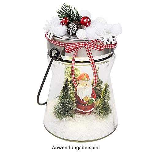ideen-mit-herz-led-laterne-glas-14-2-cm-warmwei-mit-timer-batteriebetrieben image 7