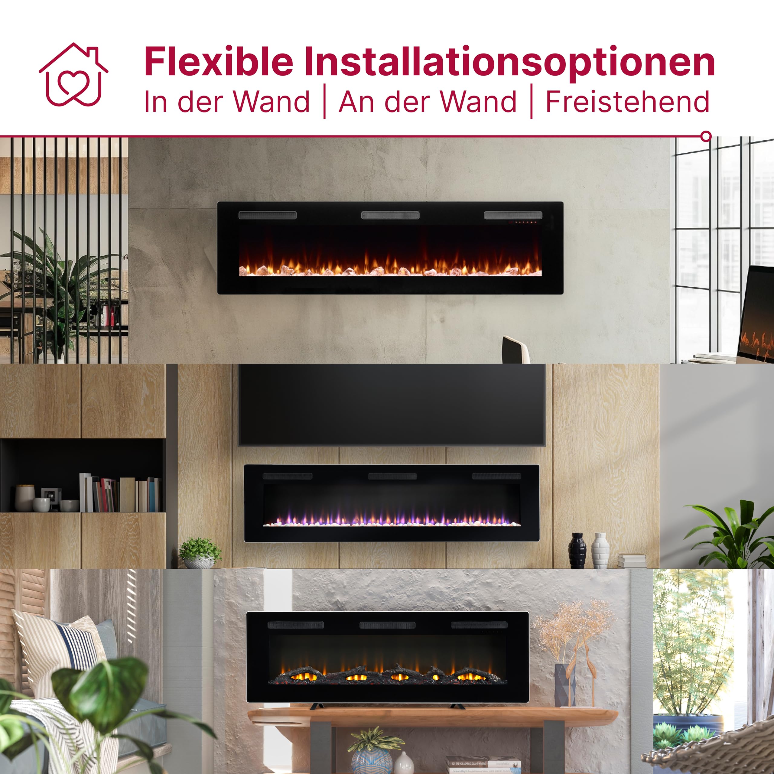 dimplex-sierra-72-elektrokamin-mit-heizung-optiflame image 5