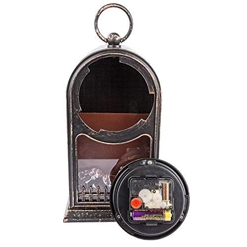 ideen-mit-herz-led-kaminfeuer-laterne-uhr-mit-timer-27-5-cm image 6