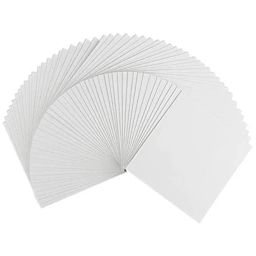 ideen-mit-herz-klappkarten-set-blanko-50-st-ck-wei-16x16-cm-230-g-m image 1