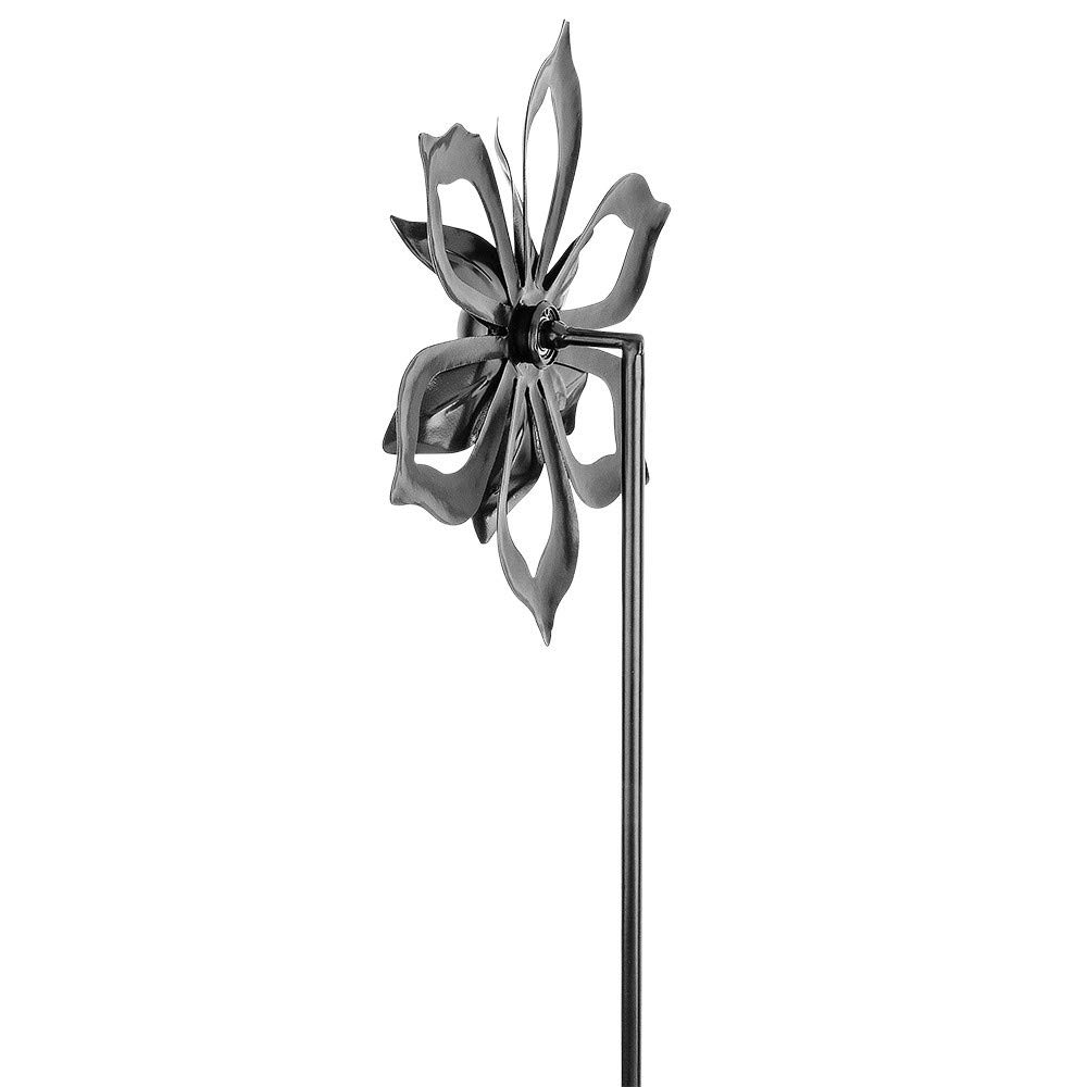 ideen-mit-herz-windrad-design-5-metall-windspiel-f-r-den-garten-22-cm-h-he-82-cm image 4