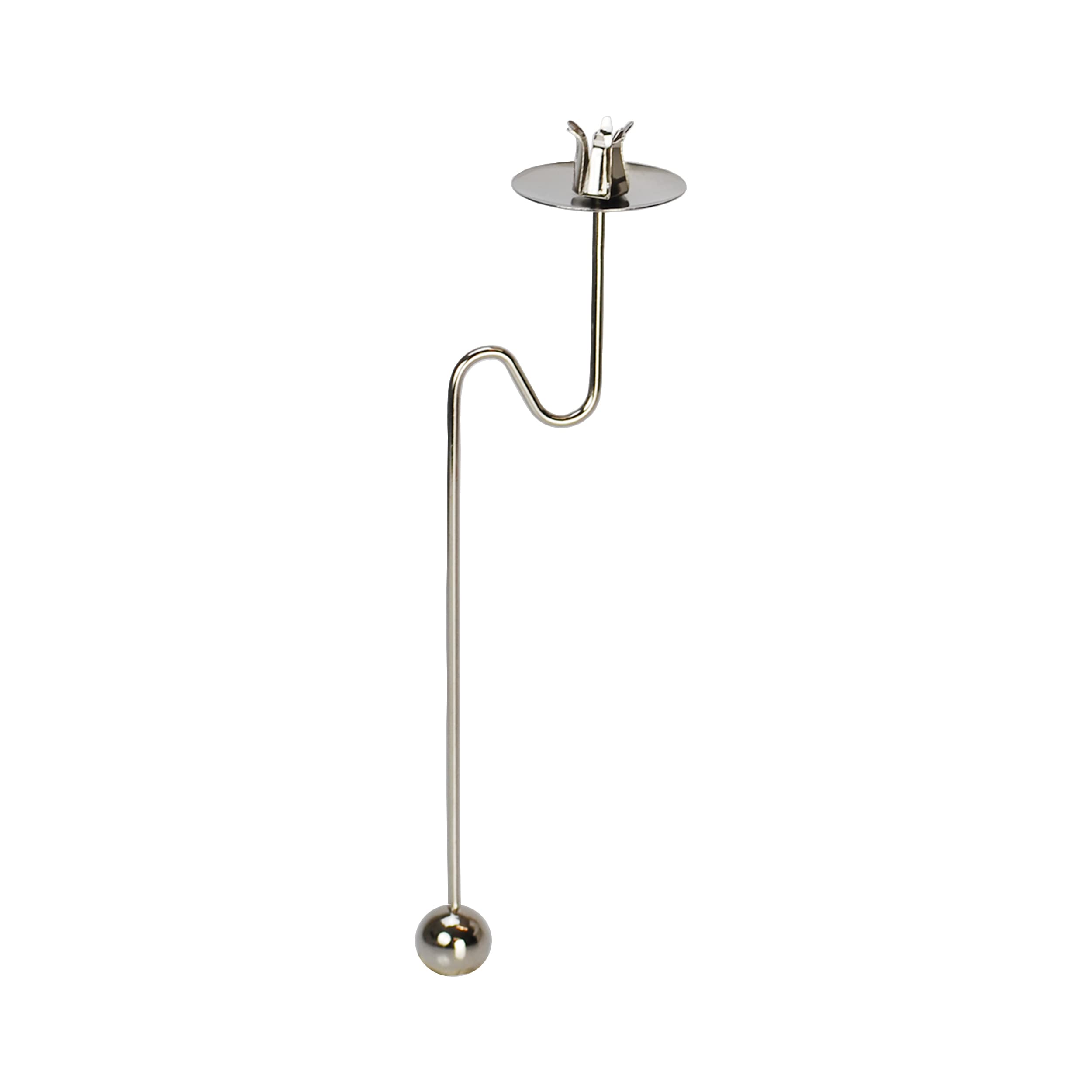 hdg-baumkerzenhalter-balancehalter-6er-set-silber-gl-nzend-f-r-baumkerzen-13-mm image 5