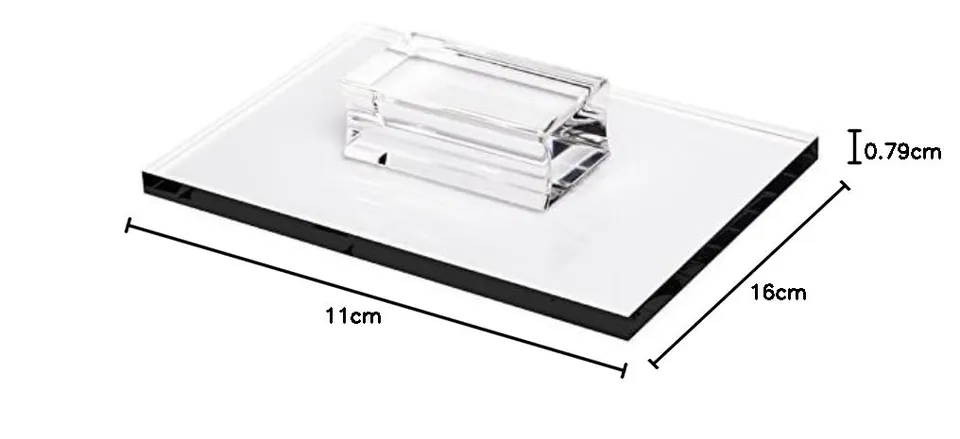 ideen-mit-herz-acryl-stempel-block-mit-griff-transparent-16-x-11-cm image 1
