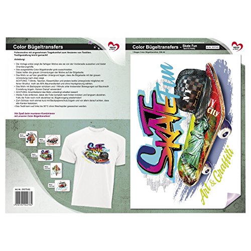 ideen-mit-herz-color-b-geltransfers-din-a4-skate-fun-sport-hobby image 2