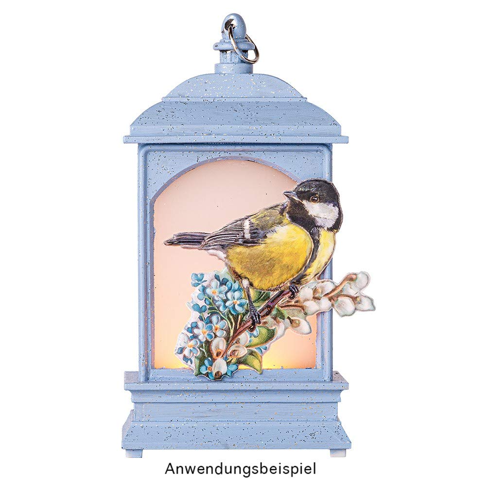 ideen-mit-herz-acrylfarbe-multisurface-edelglitzer-180-ml-taubenblau-mit-goldgli image 4