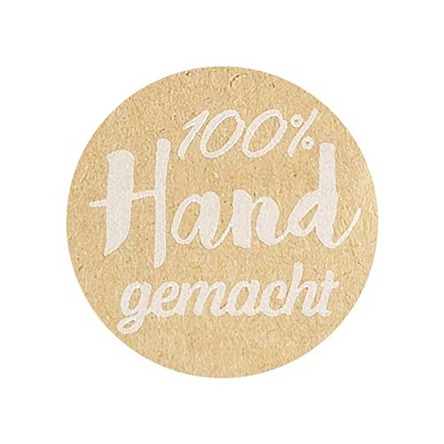 ideen-mit-herz-kraftpapier-sticker-100-handgemacht-2-5-cm-500-st-ck-rolle image 8