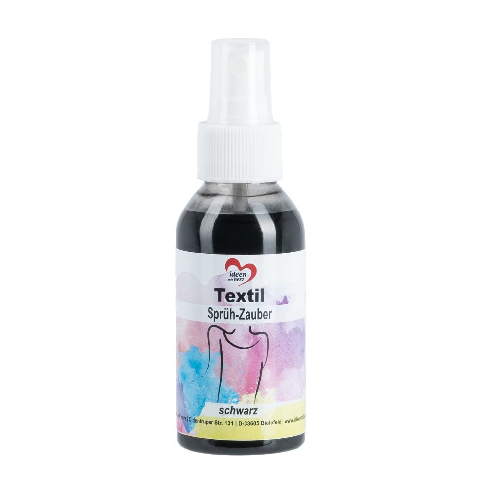 ideen-mit-herz-textil-spr-h-zauber-schwarz-100-ml-spr-hfarbe image 1