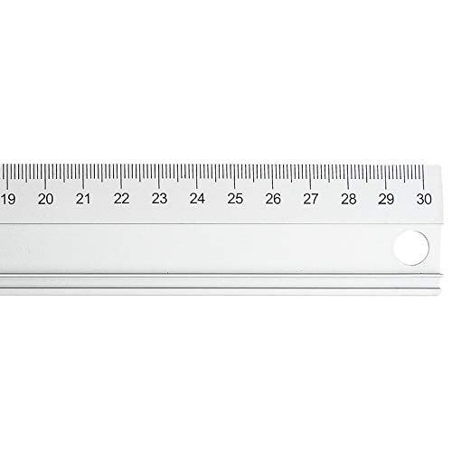 ideen-mit-herz-lineal-metall-aluminium-30cm-rutschfest image 2