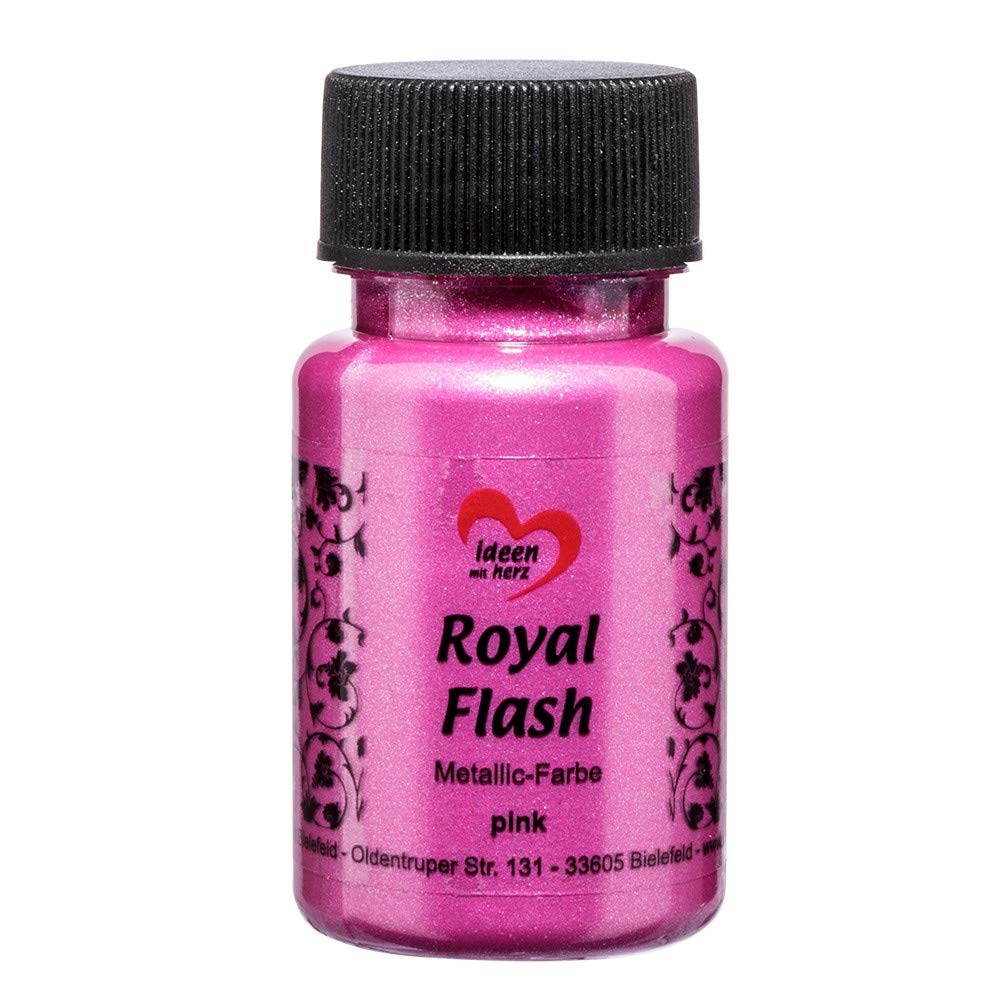 ideen-mit-herz-royal-flash-acryl-farbe-metallic-kupfer-50-ml-mit-glitzer image 8