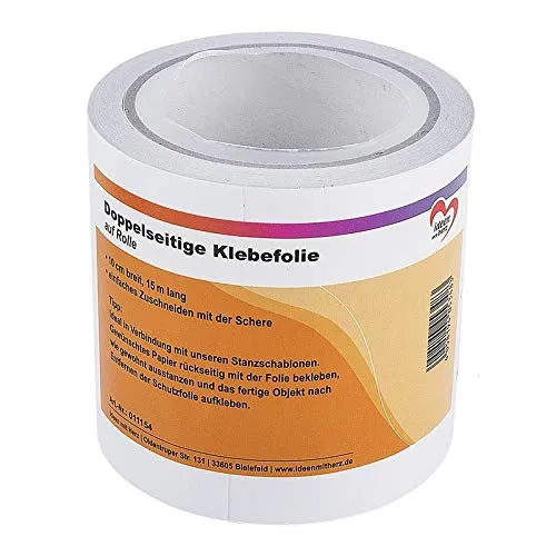 ideen-mit-herz-doppelseitige-klebefolie-auf-rolle-10-cm-x-15-m image 1