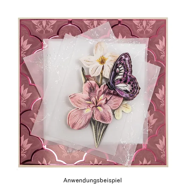 ideen-mit-herz-gru-karten-unique-lotus-16x16cm-10-st-ck-inkl-umschl-ge image 1