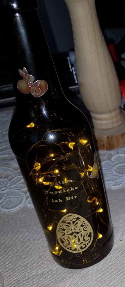 Edel auf Glas