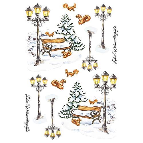 ideen-mit-herz-transparent-stickerbogen-winterlaternen-din-a4-10-bogen image 3