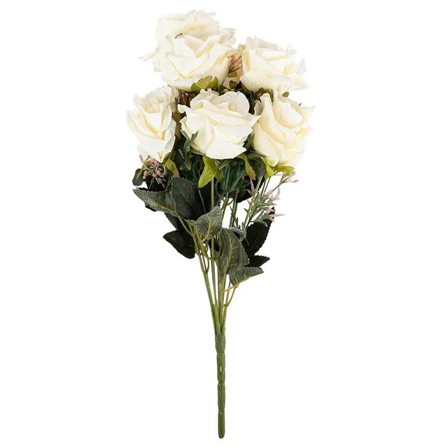 ideen-mit-herz-kunstblumen-rosenbusch-39cm-wei-gro-e-bl-ten-3-6cm image 1