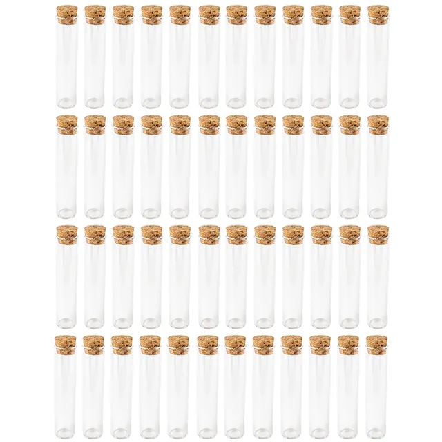 ideen-mit-herz-reagenzgl-ser-mit-korken-48-st-ck-10-cm-glas-selbststehend image 1