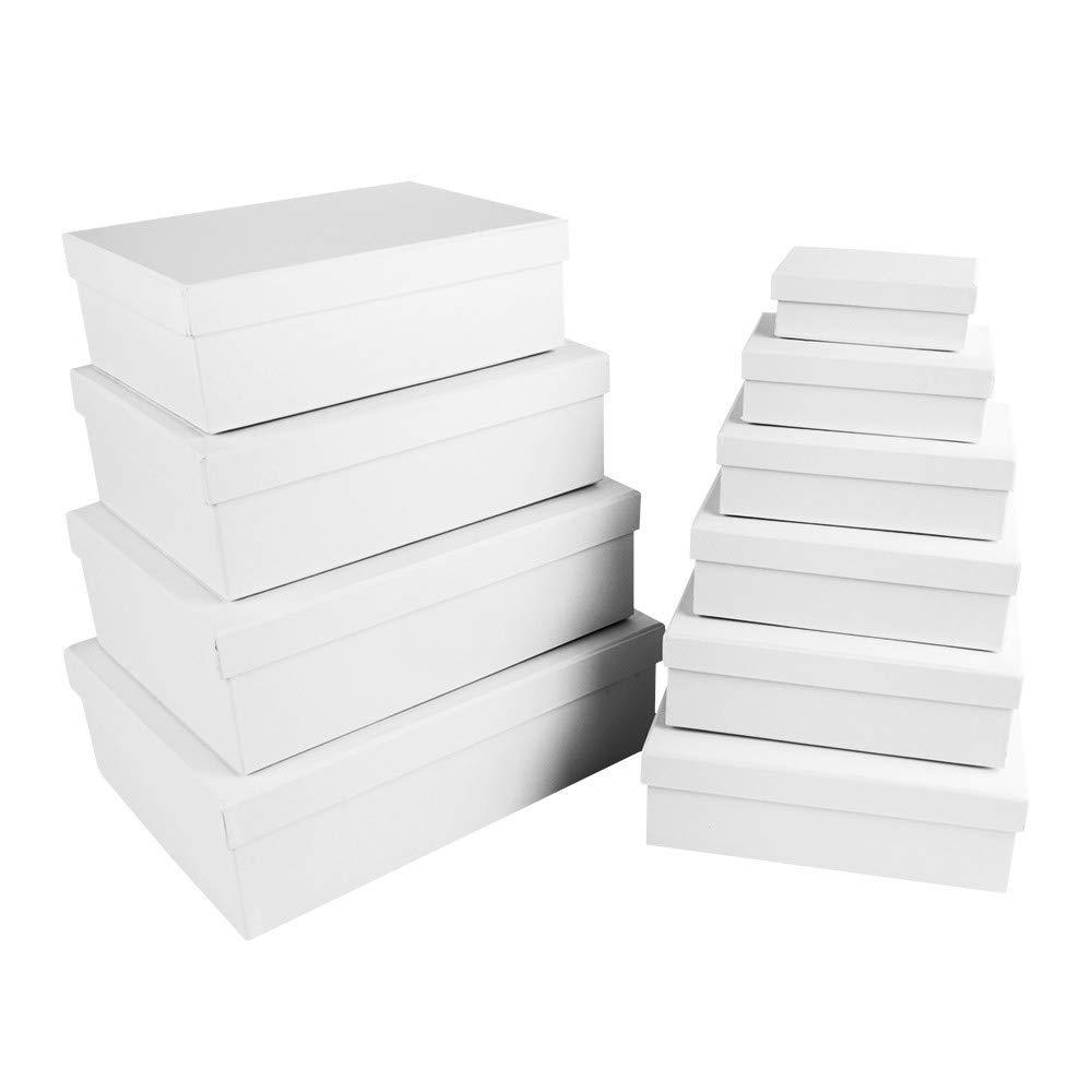 ideen-mit-herz-geschenkboxen-mit-deckel-10er-set-8-5-24-cm-wei image 1