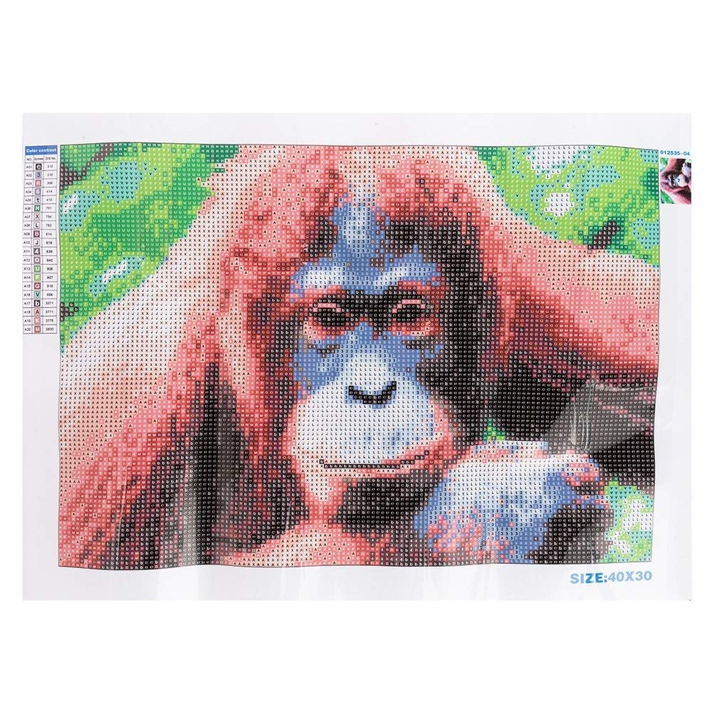 ideen-mit-herz-5d-diamond-painting-affe-30x40-cm-set-mit-zubeh-r image 4