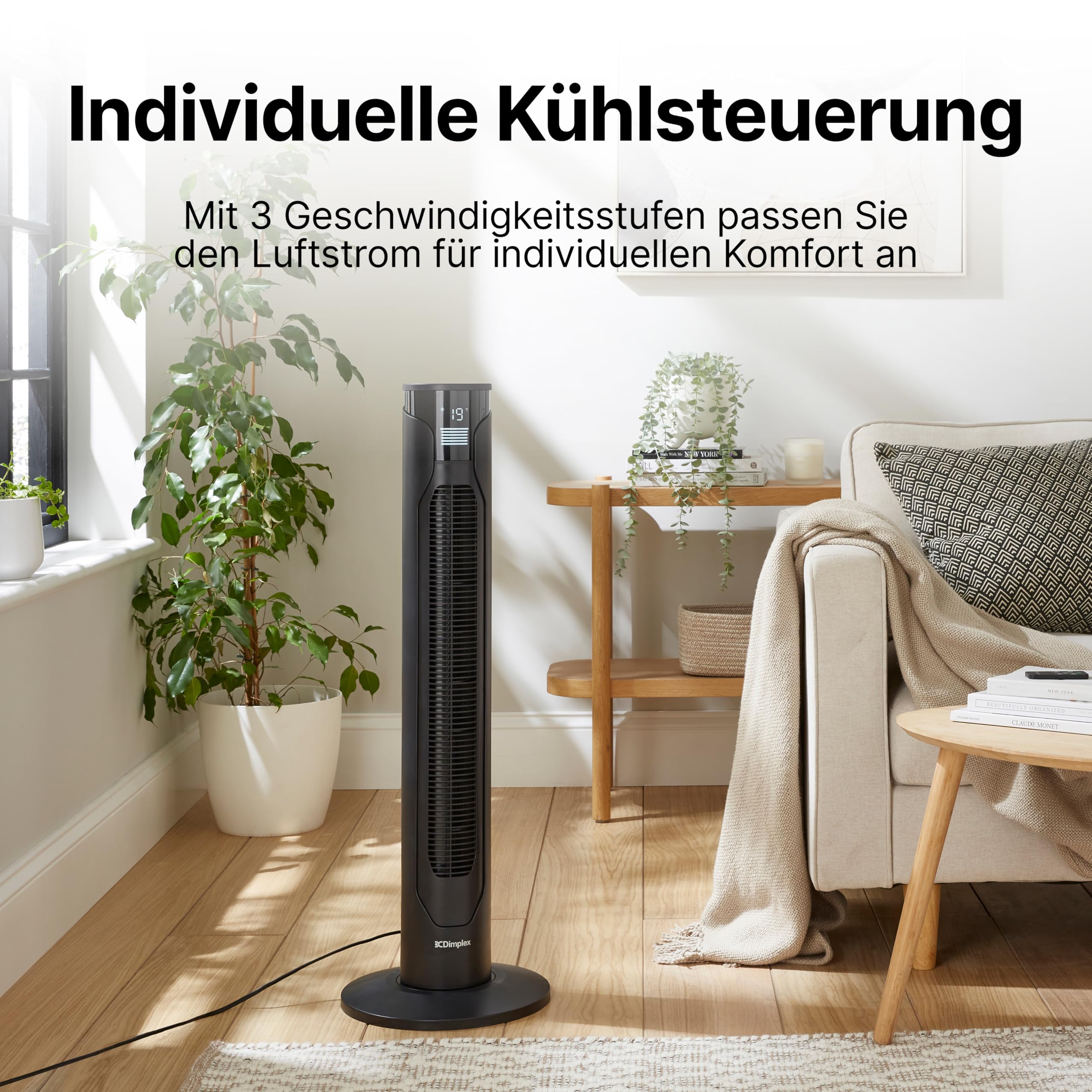 dimplex-tower-fan-turmventilator-anthrazit-mit-fernbedienung image 3