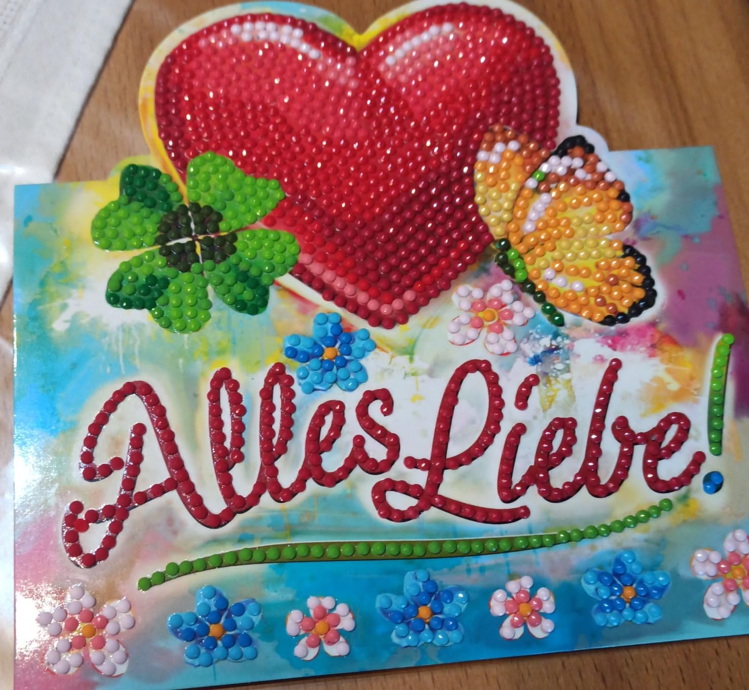 Süßes Motiv, schnell fertig
