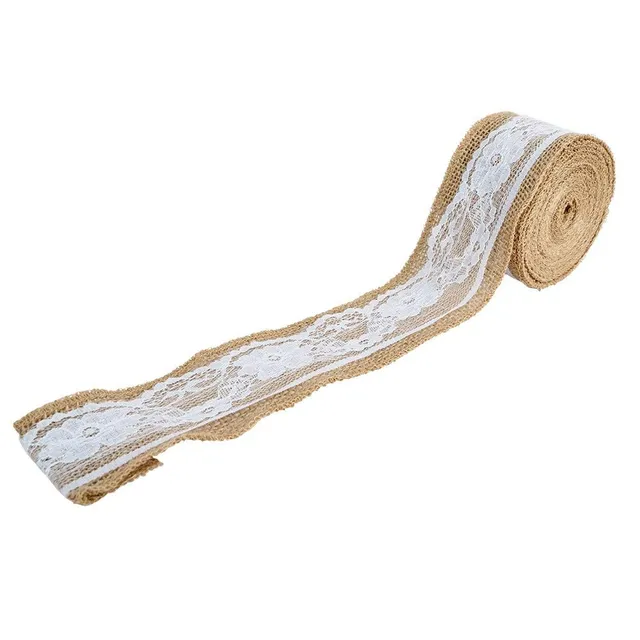 ideen-mit-herz-juteband-mit-spitze-design-3-5m-x-5-7cm-vintage-borte-auf-rolle image 1