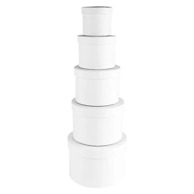 ideen-mit-herz-geschenkboxen-mit-deckel-5-runde-pappboxen-wei-6-8-bis-14-8-x-10- image 1