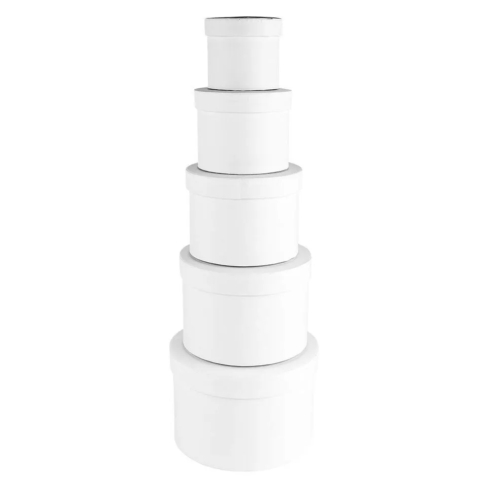 ideen-mit-herz-geschenkboxen-mit-deckel-5-runde-pappboxen-wei-6-8-bis-14-8-x-10- image 1