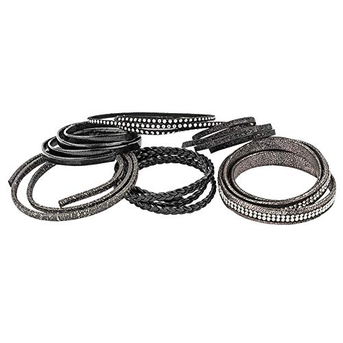 ideen-mit-herz-diy-schmuck-lederb-nder-braun-6-st-ck-je-50-cm image 6