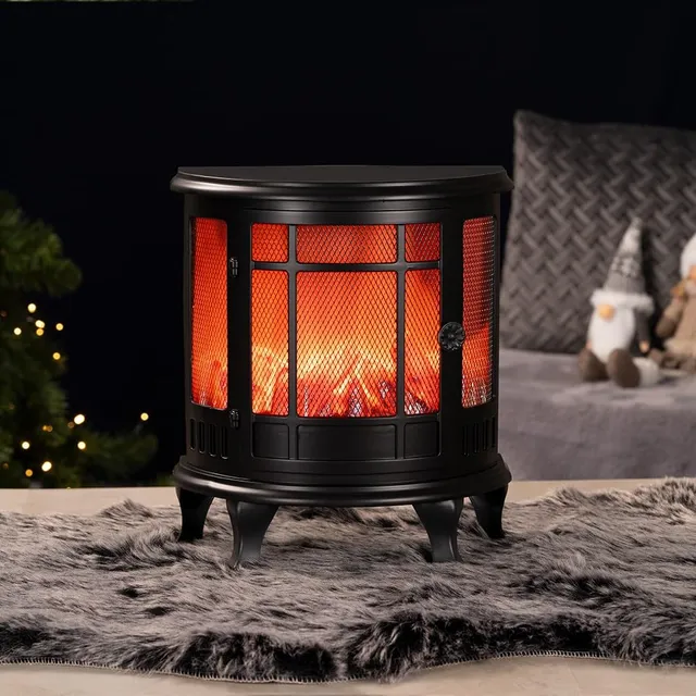 ideen-mit-herz-led-kamin-nostalgie-deko-kaminfeuer-mit-timer-35-x-30-x-17-cm image 1