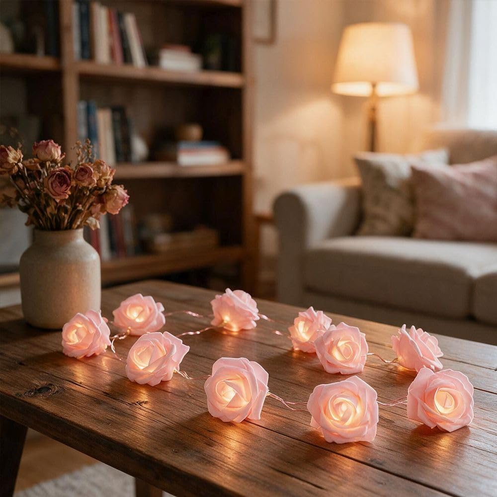 ideen-mit-herz-led-lichterkette-rosen-rosa-10-leds-warmwei-1-5-m-mit-timer image 5