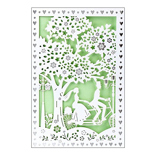 ideen-mit-herz-hochzeitskarte-laser-design-2-12x18-cm-liebespaar-fahrrad image 6