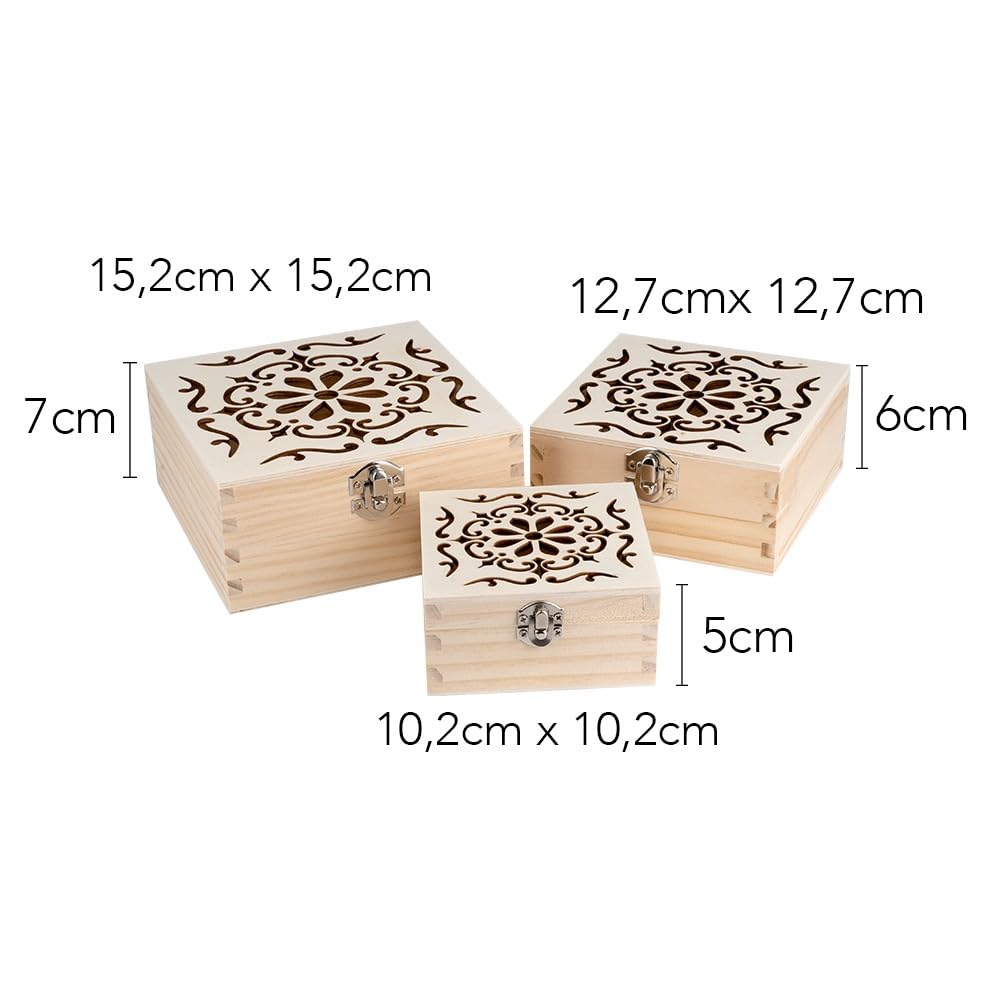 ideen-mit-herz-holz-boxen-vintage-mit-ornament-3er-set-quadratisch image 2
