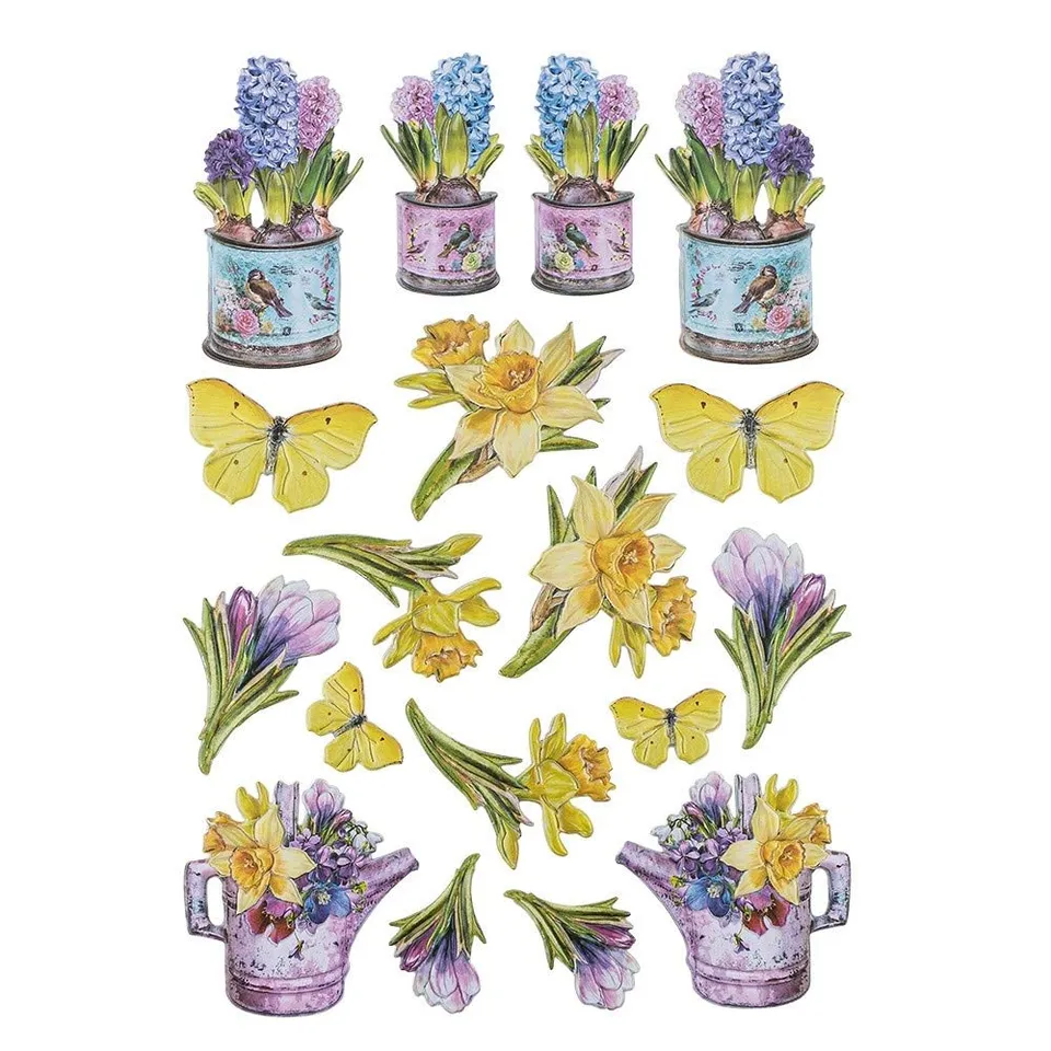 ideen-mit-herz-stickerbogen-3-d-relief-sticker-din-a4-maigl-ckchen-03 image 1