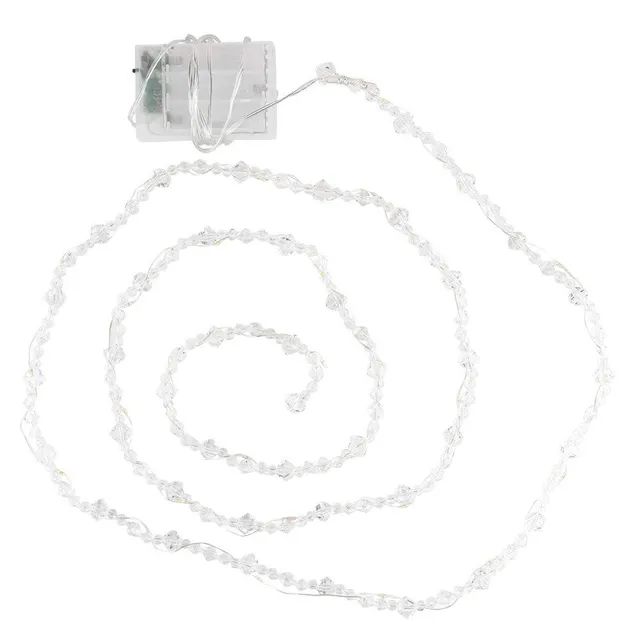 ideen-mit-herz-led-lichterkette-300-cm-30-leds-warmwei-kristall-perlen-batterieb image 1