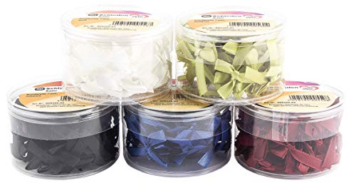 ideen-mit-herz-mini-schleifen-satin-set-250-st-ck-farbsortierung-1 image 3