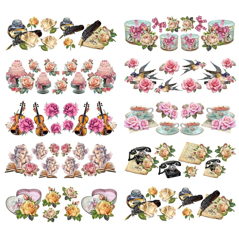 ideen-mit-herz-transparent-sticker-spr-che-w-nsche-10-bogen-10-cm-x-30-cm image 5