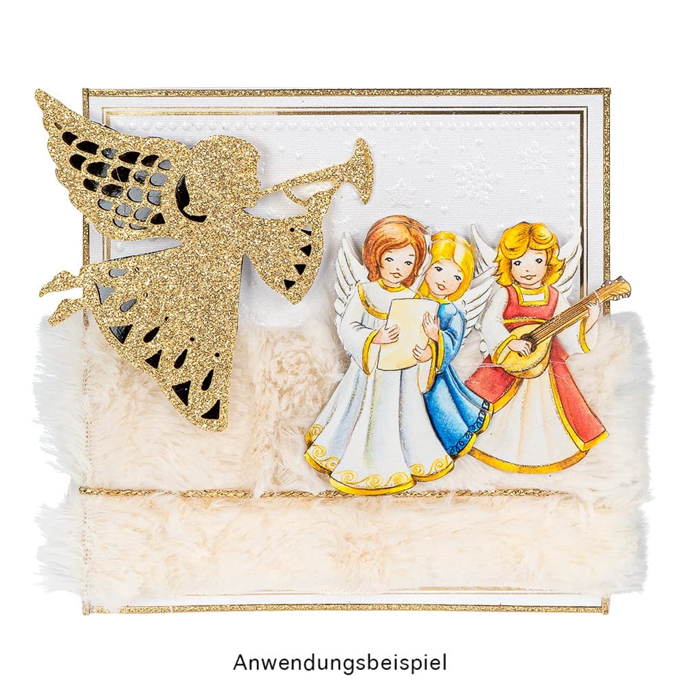 ideen-mit-herz-gru-karten-frohes-fest-14cm-x-14cm-10-st-ck-inkl-umschl-ge image 2