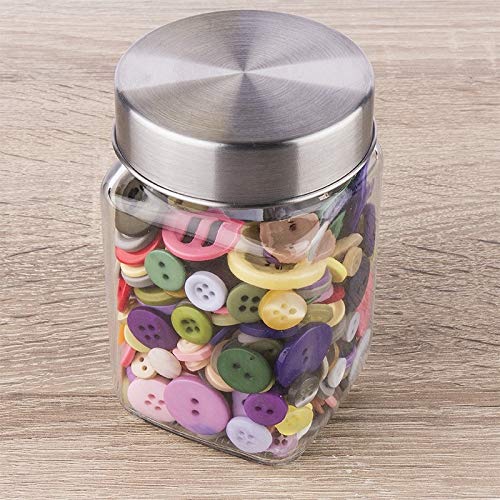 ideen-mit-herz-gl-ser-mit-schraubverschluss-2-st-ck-6-7-x-6-7-x-11-cm-240-ml-luf image 4
