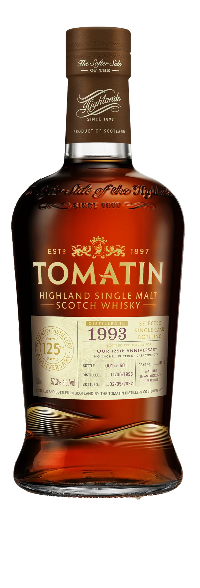 tomatin-1993-single-cask-oloroso-sherry-limited-edition-single-malt-whisky image 1