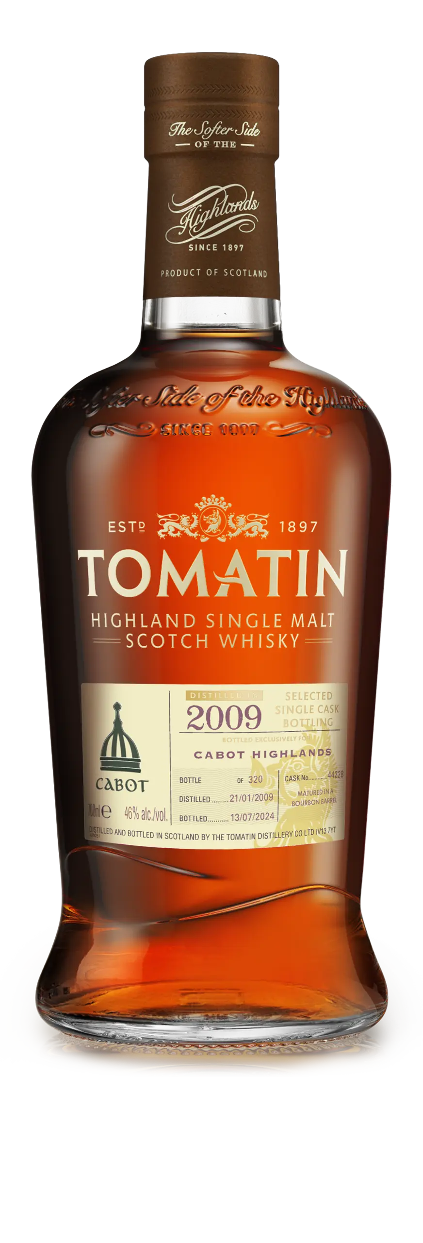 tomatin-cabot-highlands-15-jahre-single-malt-scotch-whisky image 1