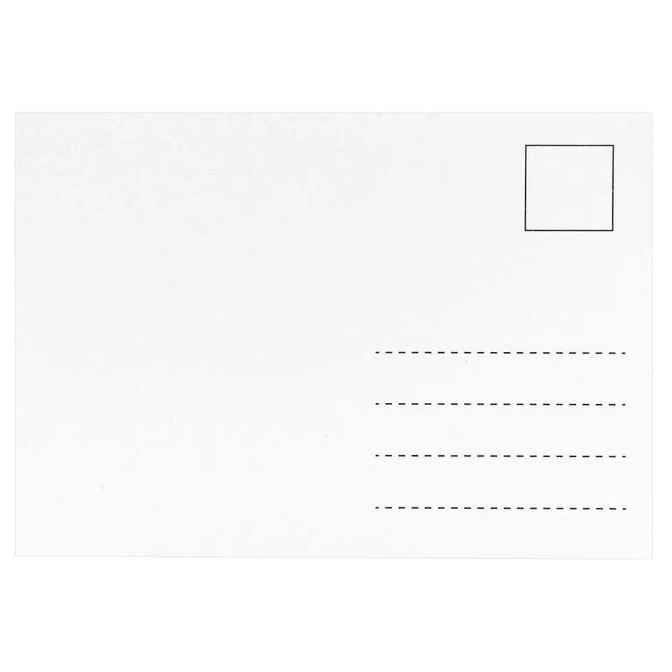 ideen-mit-herz-blanko-postkarten-wei-din-a6-100-st-ck-300-g-m image 1