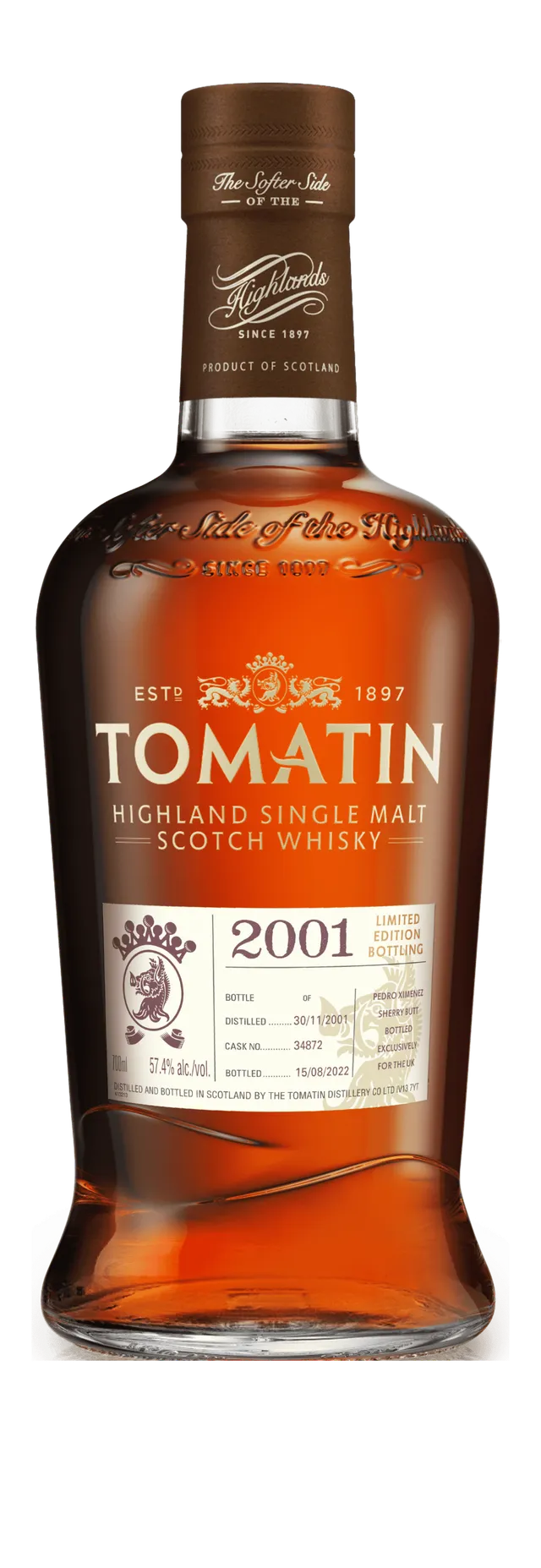 tomatin-2001-single-cask-px-57-4-limited-edition-single-malt-whisky image 1