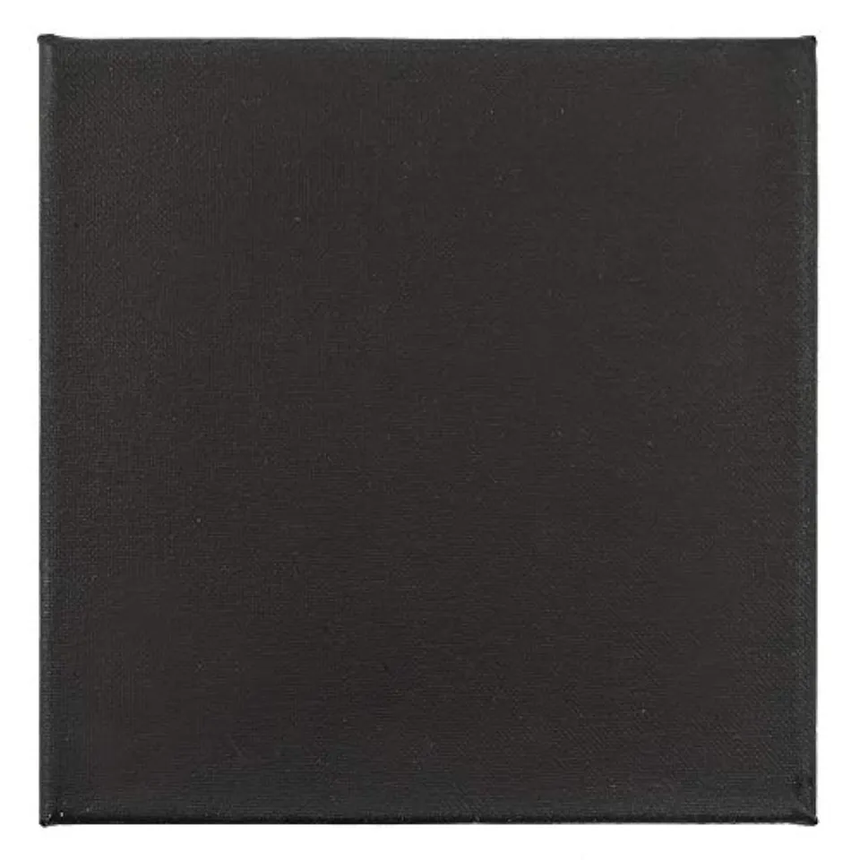 ideen-mit-herz-leinwand-auf-keilrahmen-schwarz-grundiert-30x30-cm-280g-qm image 1