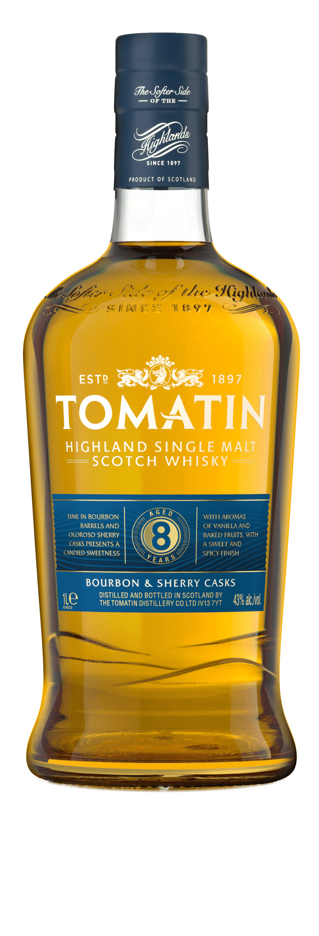 tomatin-8-year-old-travel-exclusive-single-malt-scotch-whisky-1-liter image 1
