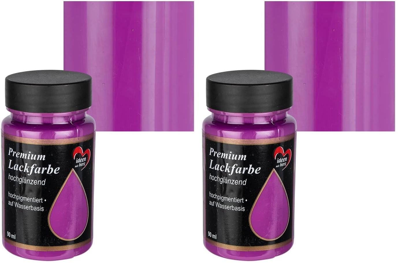 ideen-mit-herz-premium-lackfarbe-hochgl-nzend-90-ml-gr-n-f-r-holz-glas-keramik-u image 7