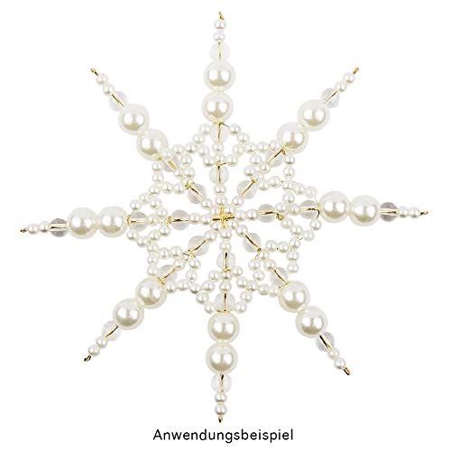 ideen-mit-herz-drahtsterne-hellgold-13-cm-8-strahlig-5-st-ck-kupfer image 4