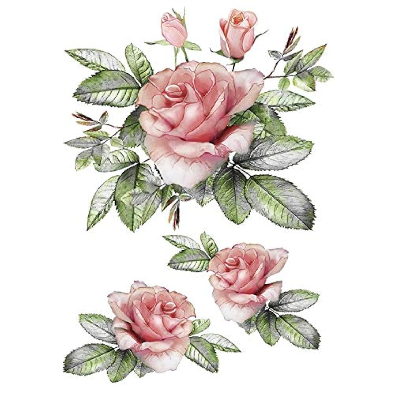 ideen-mit-herz-color-b-geltransfer-din-a4-blumen-bl-ten-design-05-textilfolie image 4